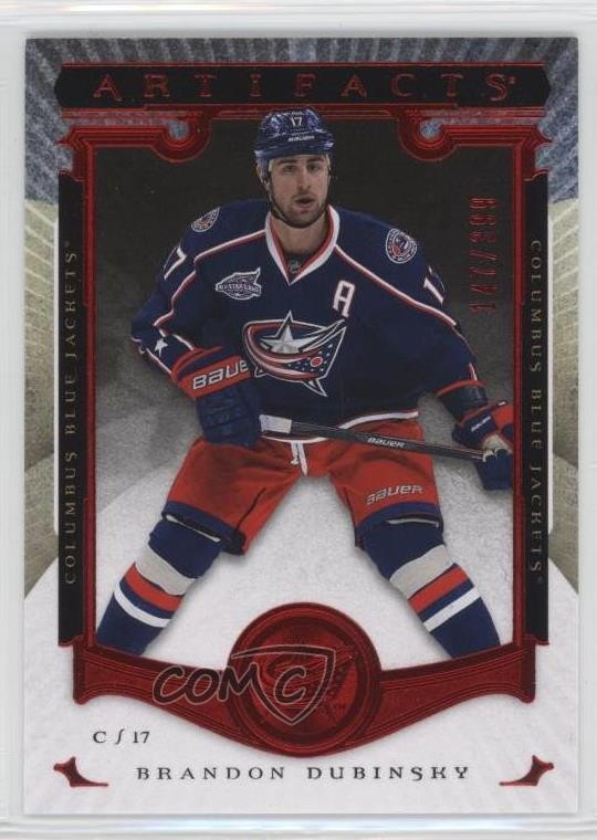 2015-16 Upper Deck Artifacts Ruby 147/399 Brandon Dubinsky #2 7m3