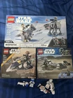 Lego Star Wars lot including SEALED 75298 75400 AND 75436 WITH multiple CLONES