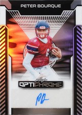 2025 Leaf Optichrome - Base Autographs Prismatic #BA-PB2 Peter Bourque /10 VG