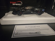 Top Speed 1/18 Chevrolet C8 Corvette Z06 2023 Black TS0410 115/500