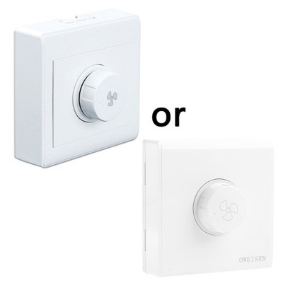 Fan Speed Control Switch Dimmer Electronics Mechanical Rotary On/Off Switch