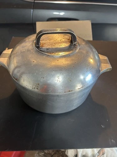 Wagner Ware Sidney O Magnalite 4248 P Dutch Oven Roaster Stock Pot 5 Quart