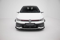 Front Ansatz V.2 +Flaps FüR Volkswagen Golf GTI / GTE / R-Line Mk8 Facelift Sw+