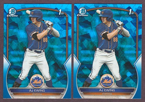 AJ Ewing [Red] #BDC-152 2023 Bowman Draft Chrome card