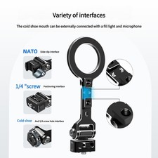 Phone Mount With 1/4 Screw Base Aluminum Quick Release For Smartphones