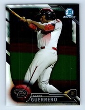 2016 Bowman Chrome Prospects Gabby Guerrero Arizona Diamondbacks #BCP133
