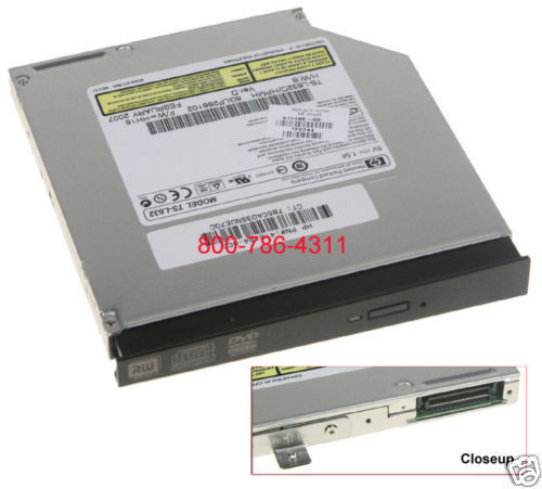 HP DV6000 DV6500 DV6700 Masterizzatore DVD-RW GSA-T20L 446501-001 dual layer - Afbeelding 1 van 1