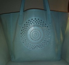 elaina star perforated tote bag