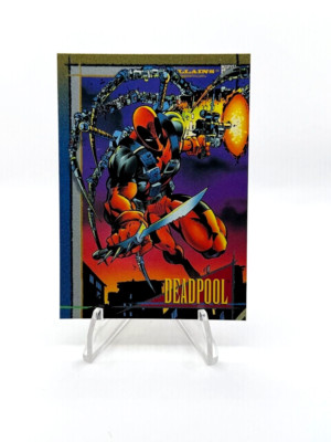 1993 Skybox Marvel Universe Series 4 - #28 Deadpool - Super-Villains