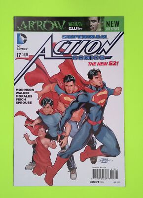 Action Comics #17b Vol. 2 2013 DC Comics Variant 8.0 Comic Book A53-231 ...