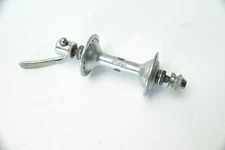 VINTAGE OFMEGA LOW FLANGE ROAD BICYCLE 36 HOLE FRONT OILER HUB