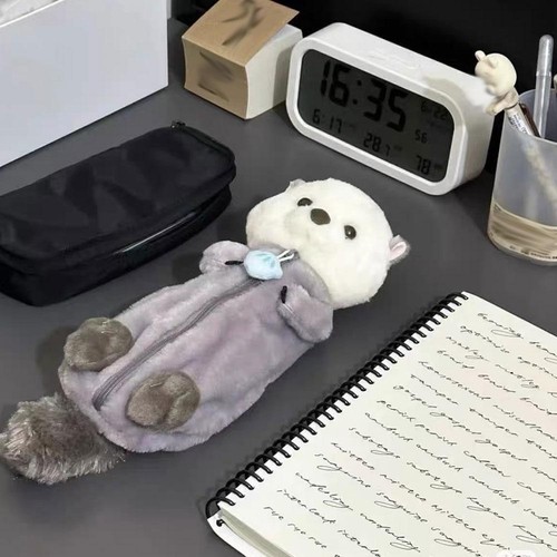 Astuccio Portamatite Peluche Kawaii - Carino Studenti Cancelleria per Bambini Borsa Scuola C6Y5 - Foto 11 di 19