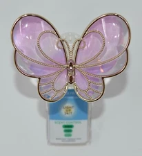 BATH BODY WORKS BUTTERFLY SCENT CONTROL NIGHT LIGHT UP WALLFLOWER PLUG IN HOLDER