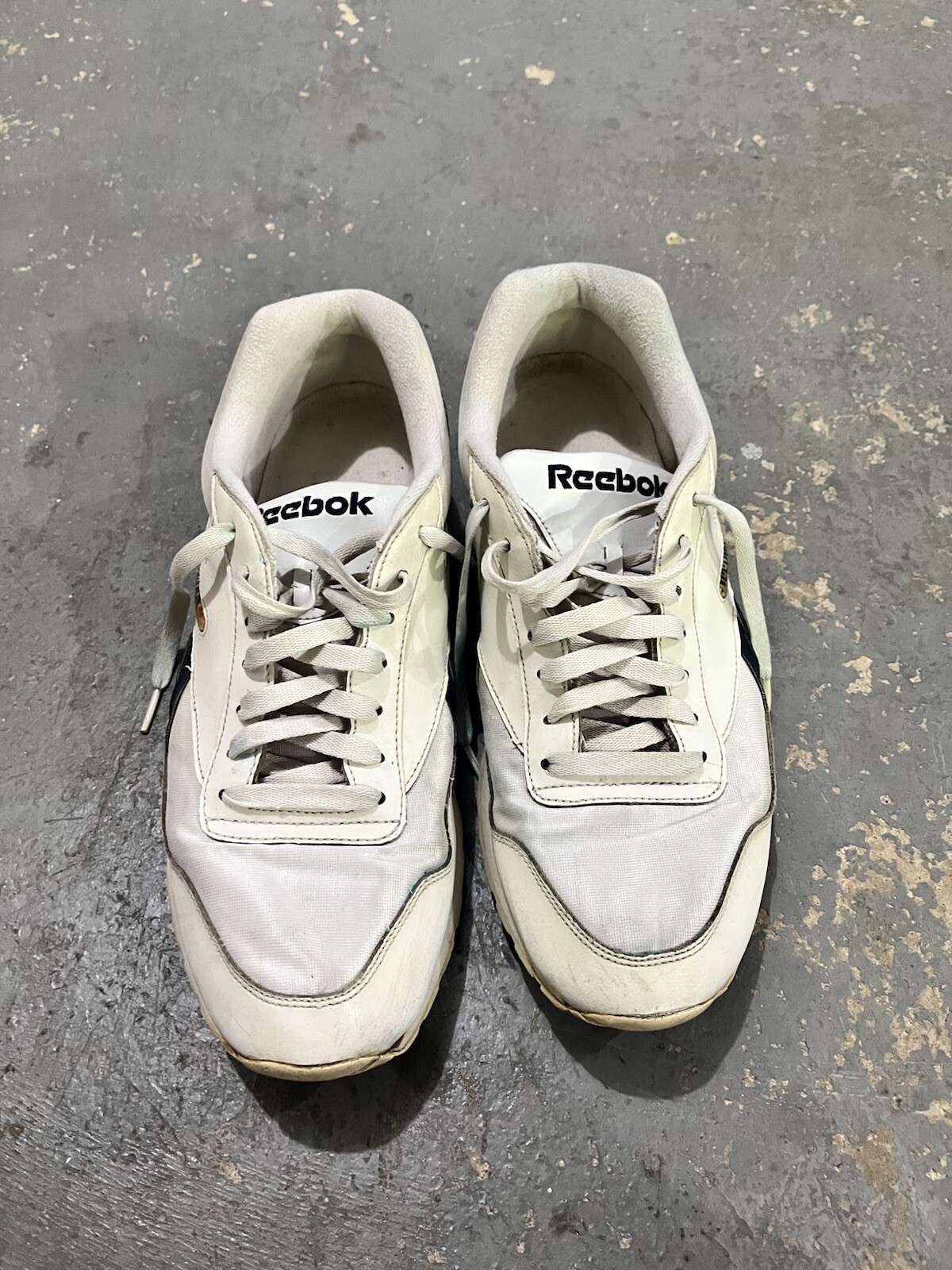 Vintage 90’s White Reebok Basic Trainer Athletic … - image 4