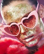 Vintage Retro Heart Shaped Love Mirror Reflective Lenses Women Sunglasses Shades