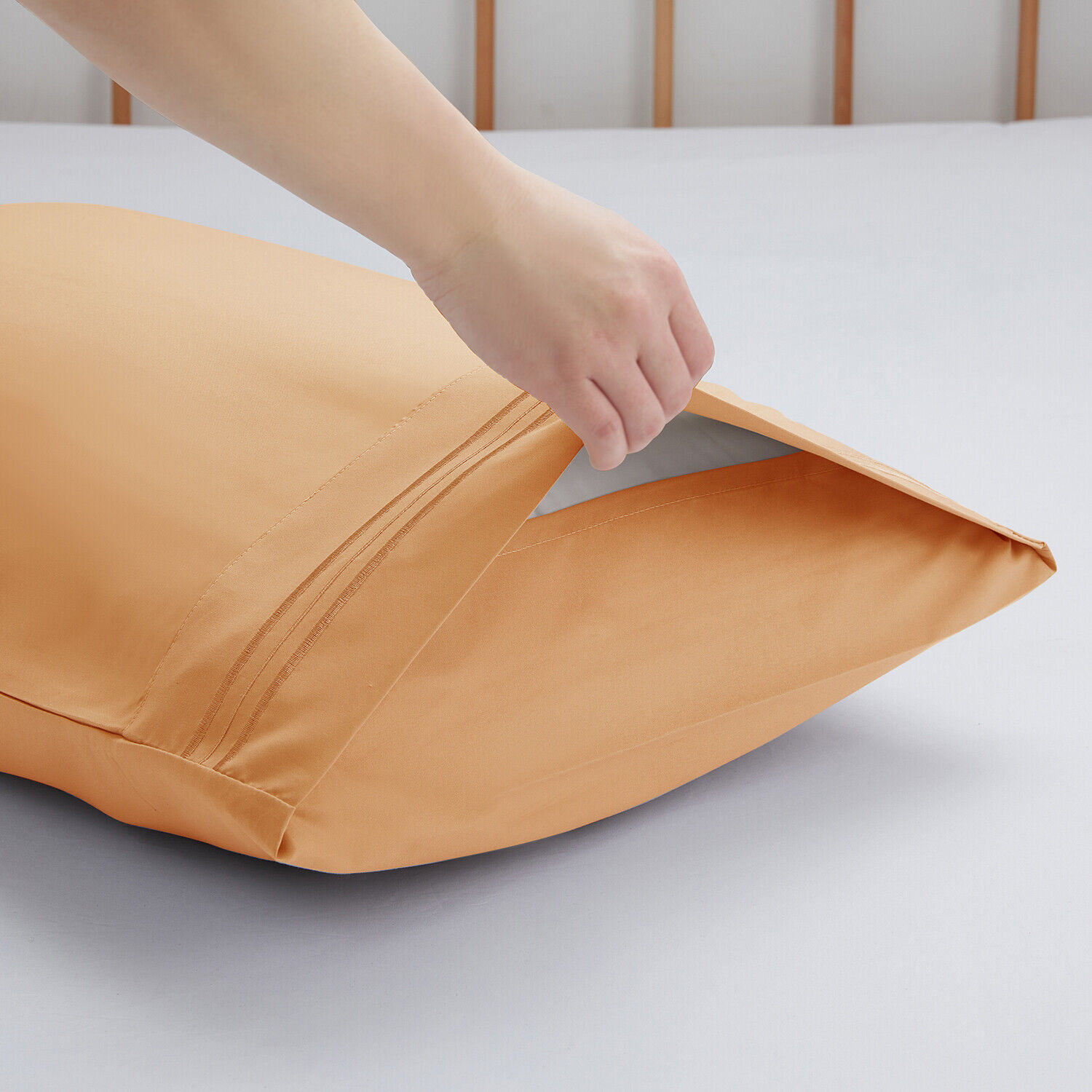 1800 Pillow Case Set by Nymbus, Standard or King Pillowcase Set of 2 Pillowcases - Picture 102 of 302