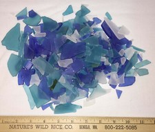 Sea Glass Blue White Green 2 Pounds Lbs Aquarium Vase Centerpiece Decor
