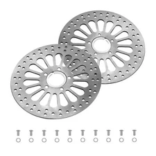 11.5" ( Front+Rear ) Brake Rotors Disc Fit For Harley Touring Dynas Softail