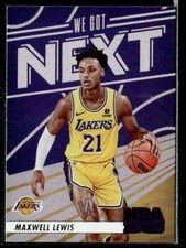 2023-24 Hoops Maxwell Lewis We Got Next Holo JC