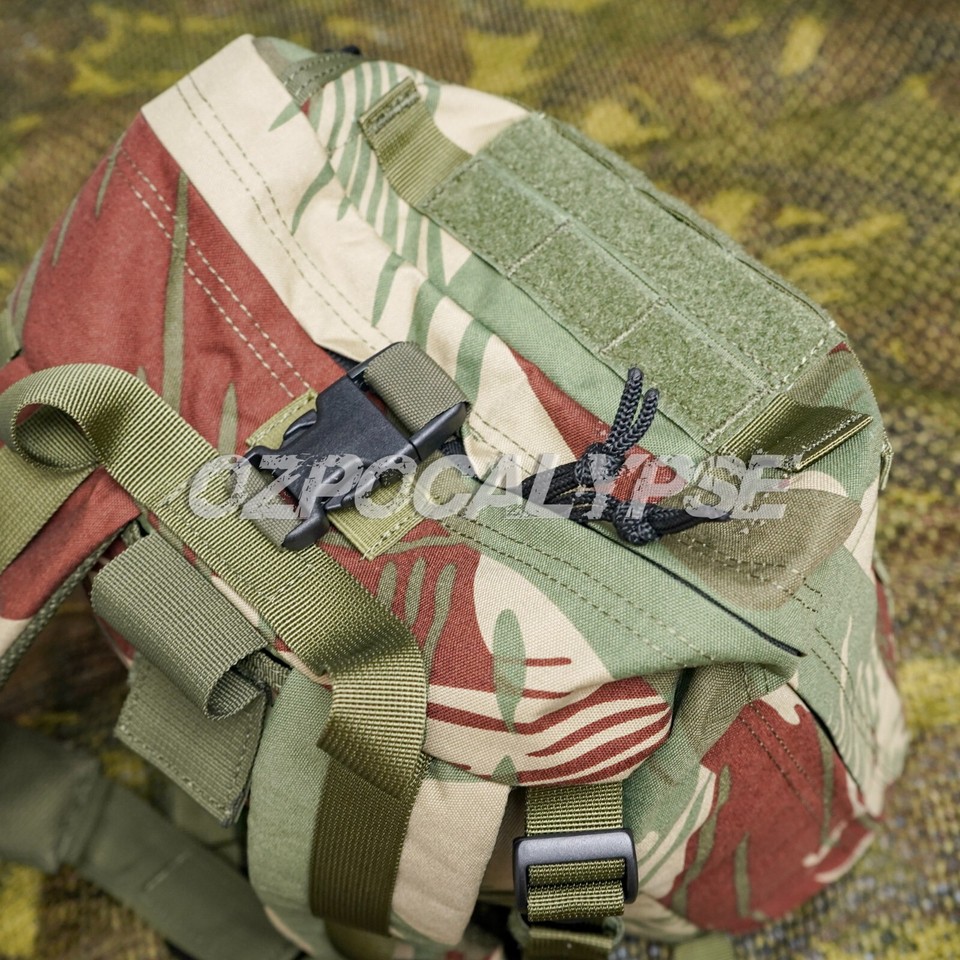 Rhodesian Brushstroke Molle Assault Pack - Day Camo Tactical Field Army ...