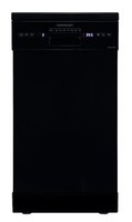 Cookology Freestanding Slimline Dishwasher 10 Place 45cm - Black CFSD4510BK