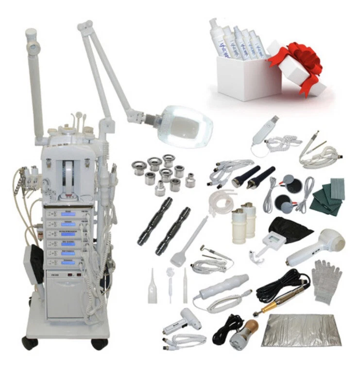 Máquina facial multifunción de microdermabrasión 17 en 1 equipo de belleza spa Foto 4 de 4