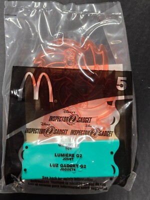 NIP New Sealed McDonald's Happy Meal Toy Inspector Gadget 2 G2 Light No. 5