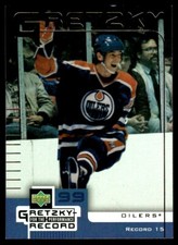Wayne Gretzky 1999-00 McDonald's Upper Deck #15 Performance for the Record