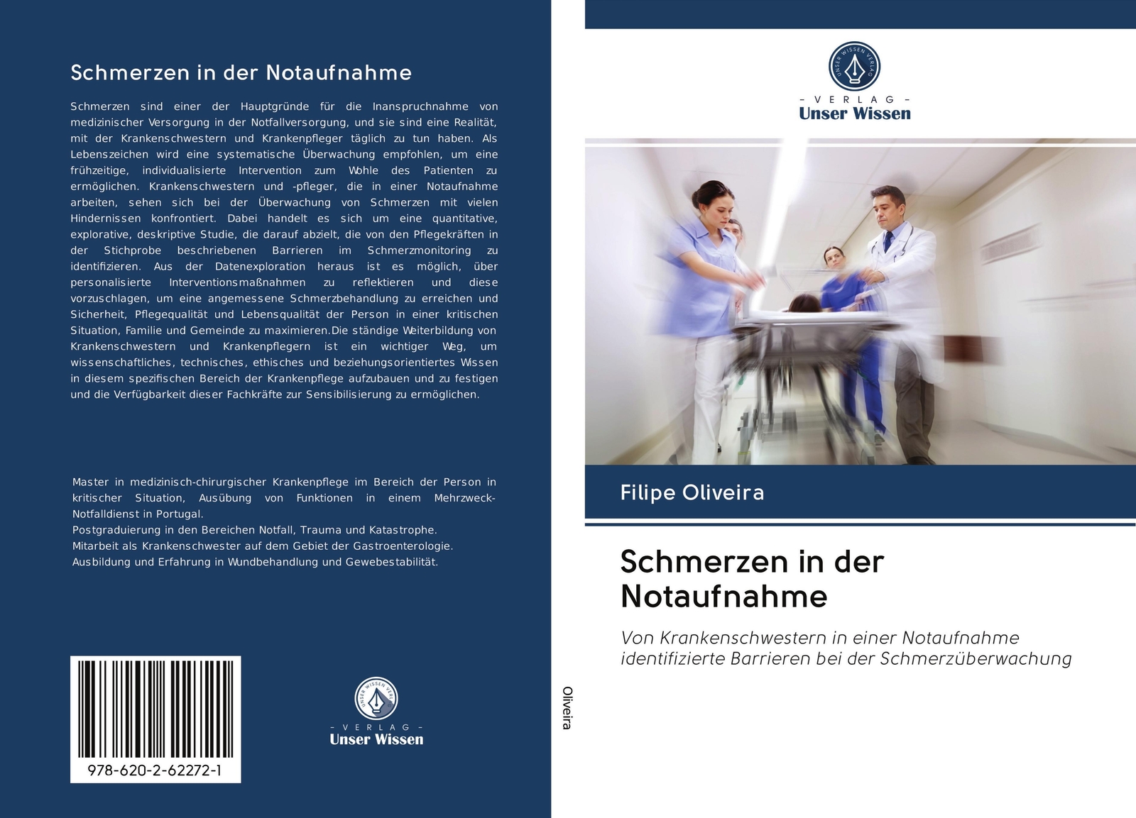 Thumbnail - Schmerzen In Der Notaufnahme | Filipe Oliveira | Deutsch | Taschenbuch