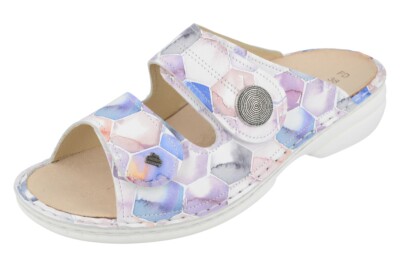 Finn Comfort Sansibar Panal berry & Blur Confetto