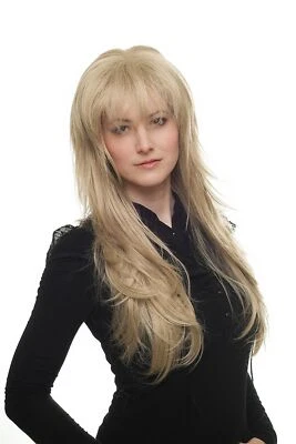 WIG ME UP Wild toupierte Damenperücke gemischtes Blond lang Rocker Heavy Metal 3265-613L18