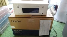 DENON CD receiver Bluetooth NFC Hi Reso sound source Network RCD-N9-W