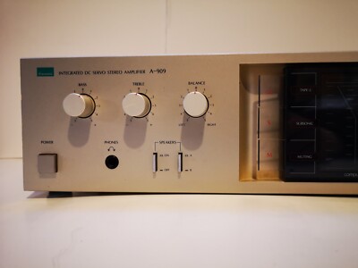 Sansui Integrated DC Servo Stereo Amplifier A-909 | eBay