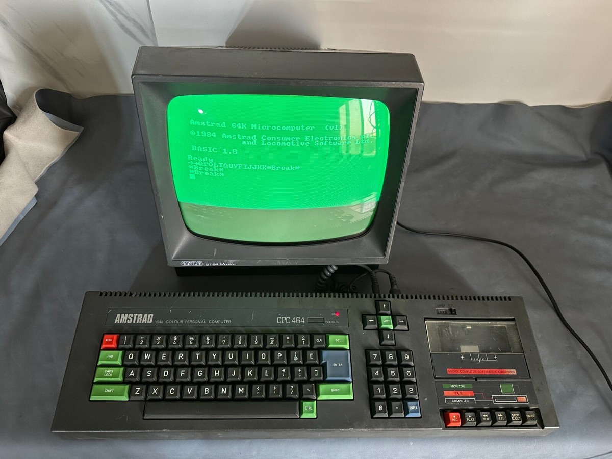 Consolas y videojuegos Videojuegos 5 europea un lado-Amstrad CPC 464/Schneider S