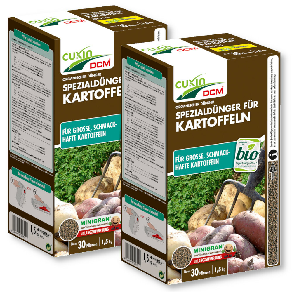 Engrais pommes de terre Cuxin 3 kg évite les carences du sol