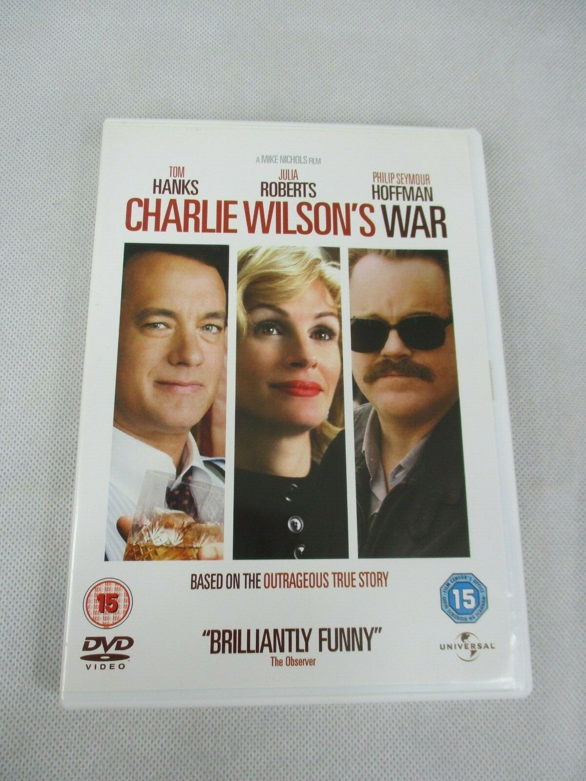 Charlie Wilson's War DVD - Tom Hanks, Julia Roberts, Philip Seymour Hoffman