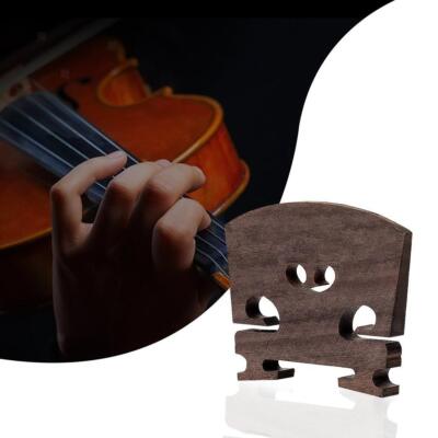 A Klasse 4/4 Größe Violine Ebenholz Brücke toller Klang langlebig Saiten Accs Teile
