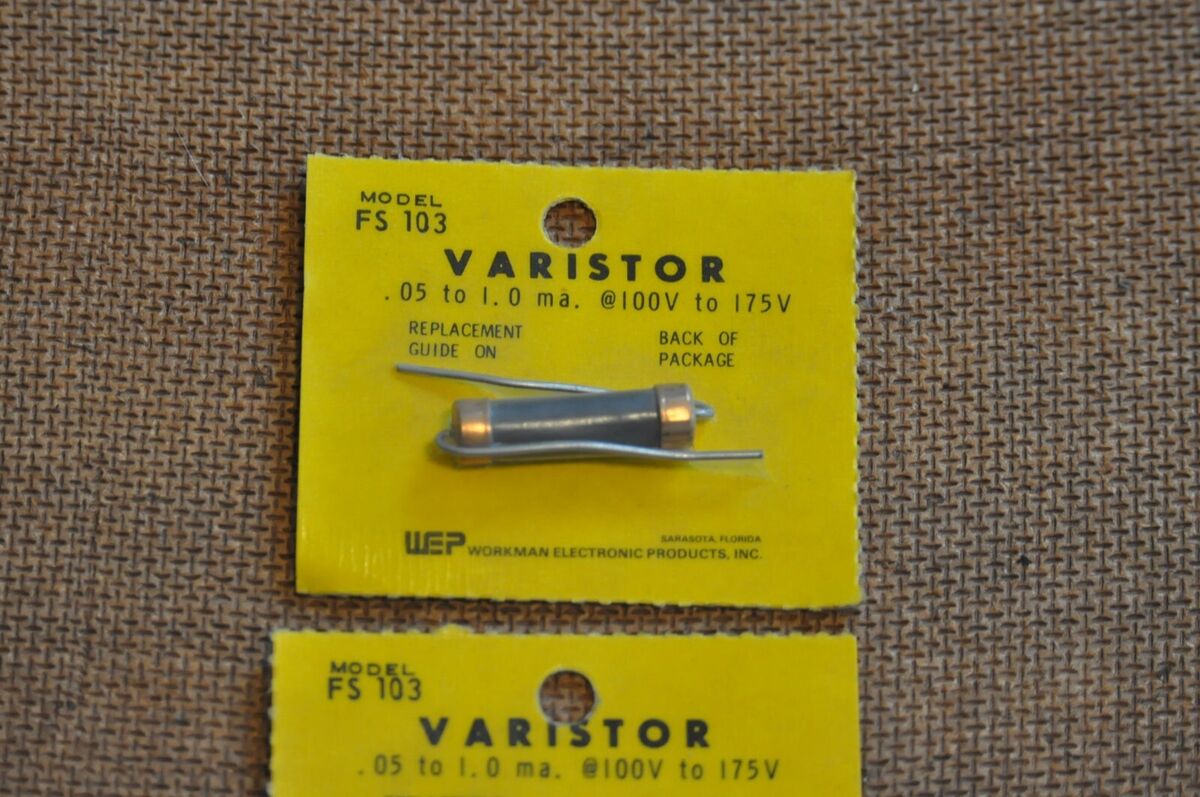 Workman Electronic Products Inc FS103 varistor for Magnatone Workman Electronic Products Inc FS103 varistor for Magnatone