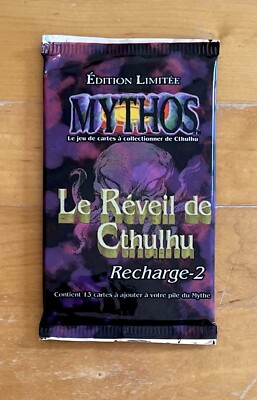 MYTHOS JCC - DER WECKER VON CTHULHU - AUFLADUNG NR. 2 - BOOSTER NEU VERSIEGELT
