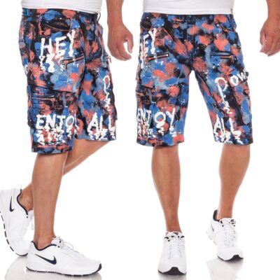 CIPO & BAXX Herren Shorts CK204 bunt bemalt