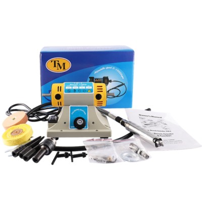 Jewelry Rock Polishing Grinding Machine Bench Lathe Gem Polisher Tool 220/110V
