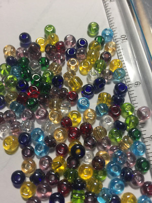 2/0 Czech Seed Beads 6mm        ****** All Colors and Finishes******