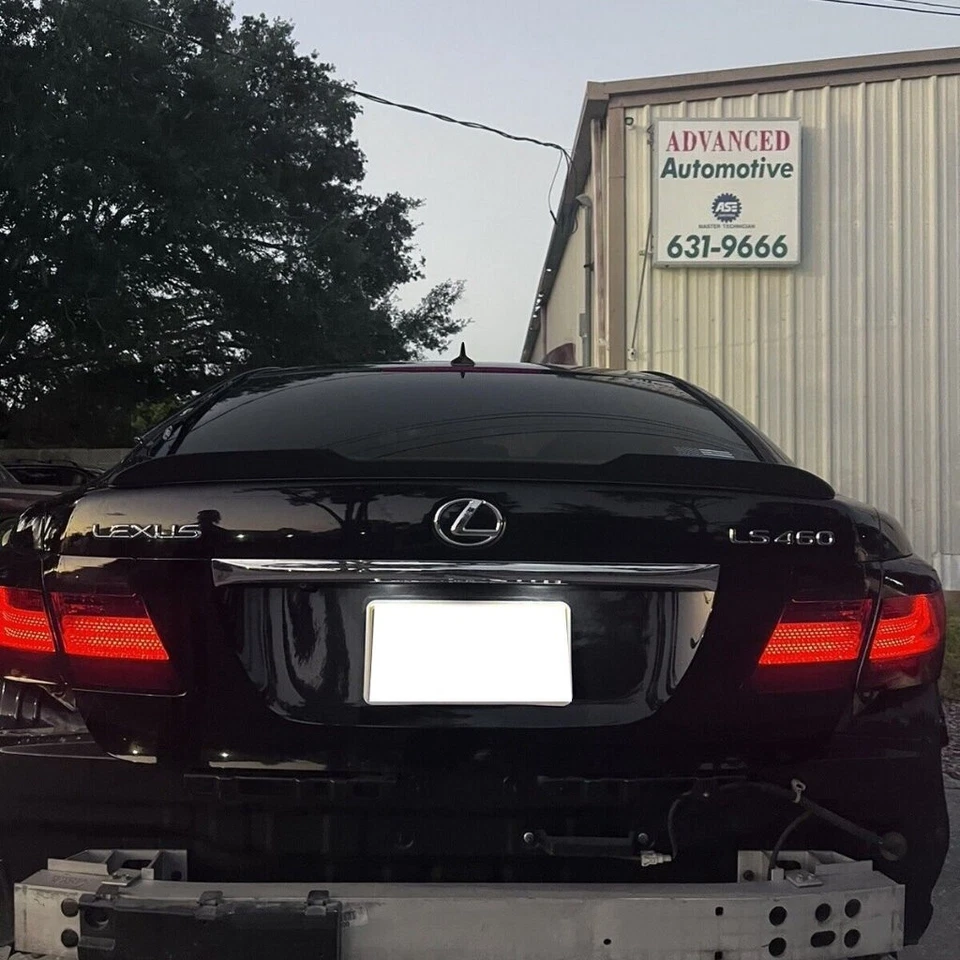 Alerón labial trasero de maletero 284FC para Lexus LS460 XF40 2007~2017 sedán Foto 2 de 4