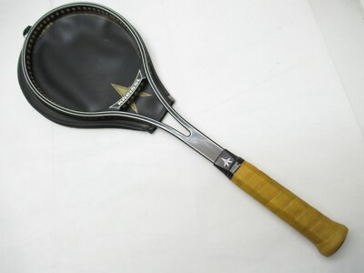 KNEISSL CUP STAR STANDARD TENNIS RACQUET (#6: 4 3/4) LONG TERM STORAGE. W/ COVER
