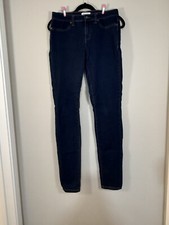 Lila Ryan Women’s Jeans Skinny Leg Low Rise Dark Sz 29 Long 33” Excellent