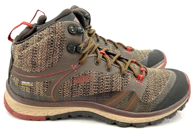 Keen 1017687 Terradora II stivali marroni impermeabili metà escursionismo scarpe donna 8 5 W