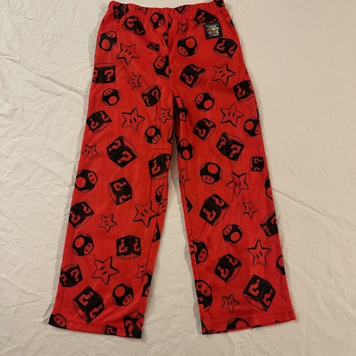 Super Mario Brothers "Big Adventure" 2-Piece Pajama Set Boys Size 6 - Picture 6 of 7