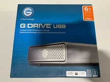 G-Technology G-Drive 6TB External Hard Drive 0G03674 USB 3.0