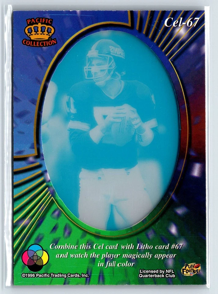 1996 Pacific Litho-Cel Bronze Cels #Cel-67 Dave Brown - Image 2 of 2