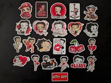 Betty Boop Vinyl Stickers Cartoon Pin Up Vintage 30s Boop-oop-a-doop Love Laptop